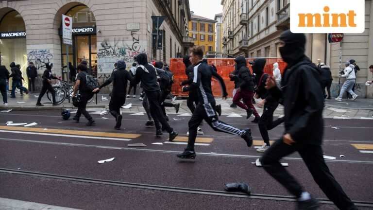 Italy protests: Indian nationals in Italy advised to exercise caution and avoid crowded areas | Today’s news
