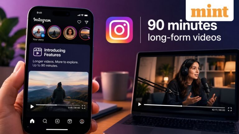 Instagram Tests 90-Minute Videos As It Looks To Challenge YouTube And Keep Creators: What Is A “Feature”? | Today’s news