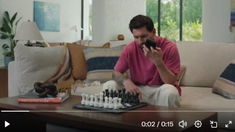 When Lionel Messi asked ChatGPT to teach him a chess opening to suit his style – Here’s what he suggested | Today’s news