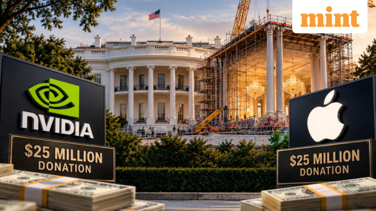 Nvidia, Apple among donors to Trump’s $400 million White House ballroom project: Report | Today’s news