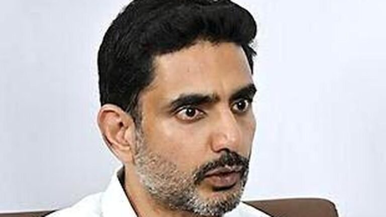 Andhra HRD Minister Lokesh asks officials to set targets for skill training