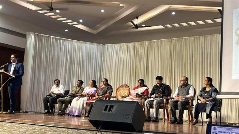 A training program held in connection with Mental Health Day