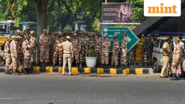 CJP Protest Live Update: Delhi Police tightens security, Metro stations closed, trains canceled ahead of October 10 protest | Today’s news