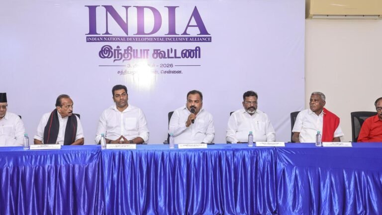 TVK formally joins the INDIA bloc; ready to join demonstrations against BJP and EC