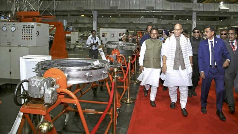 Defense Minister Rajnath Singh offers indigenous aircraft engine capability for AMCA