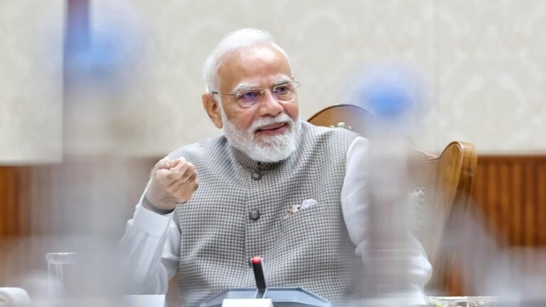 Union Cabinet congratulates PM Modi for 25 years of continuous leadership