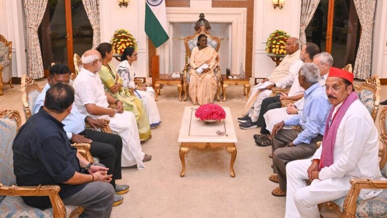 BJP says Rahul’s account of INDIA bloc meeting with President ‘politically motivated’
