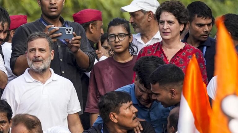 The INDIA bloc’s ‘March for Democracy’ is witnessing a massive mobilization effort by the Congress