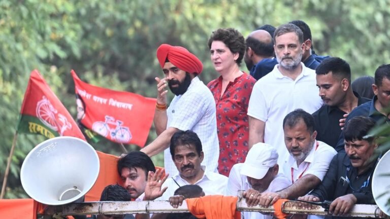 INDIA block marches Delhi protesting against SIR to Supreme Court
