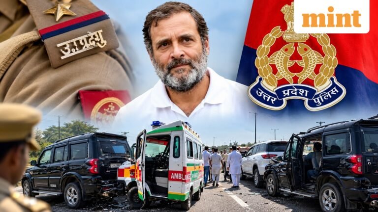Rahul Gandhi convoy accident: What led to the vehicle collision on the Purvanchal Expressway? UP Police SIT down and start investigation | Today’s news