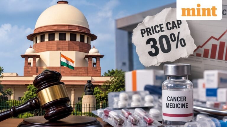 “Why only cancer drugs?”: SC questions Center on trade margin cap, seeks broader price regulation | Today’s news