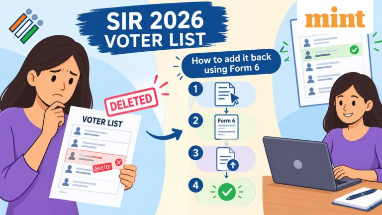 SIR vs SSR: What is the ‘summary revision’ of the Election Commission’s new electoral roll? Key Data, Aadhaar Govt Voters Must Know | Today’s news