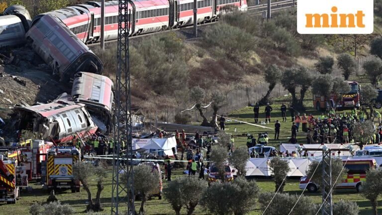Spain train crash: What caused the crash? Which safety systems failed? Here’s what the drone footage reveals | Today’s news