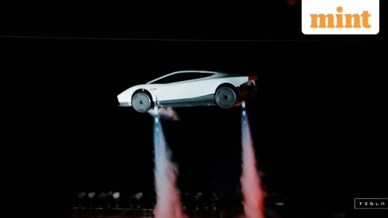 ‘The Greatest Thing I’ve Ever Seen’; ‘alien technology’: Internet reacts as Musk shows Tesla Roadster flying car demo | Today’s news