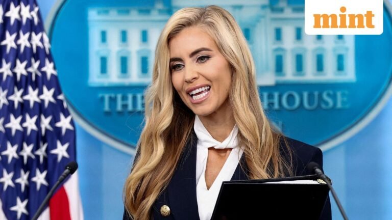Katie Zacharia ‘let go’ as White House press secretary after Trump urges her to ‘reconsider the job’ amid spat with lawyers | Today’s news