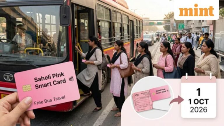 No more rose petals? Delhi women may need ‘Pink Saheli’ smart card for free bus rides from Friday | Today’s news