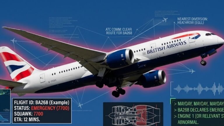 British Airways flight that declared a state of emergency over Ireland issues alert 7700 – What is it? Explained | Today’s news