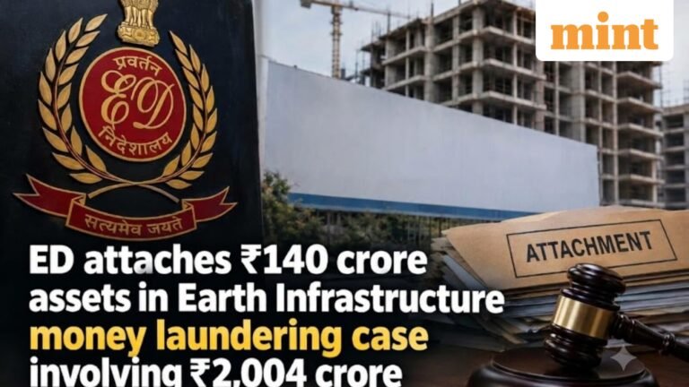 Earth Infrastructure case: clarification on ED charges of ₹140 crore and ₹2,004 crore fraud | Today’s news