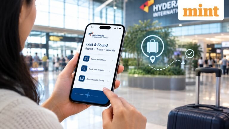 Lost your luggage at Hyderabad Airport? Now you can track lost and found items in real time | Today’s news