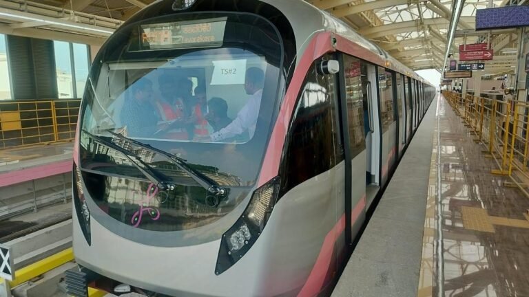CMRS completes safety inspection of Namma Metro Elevated Pink Line