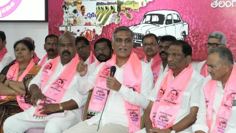 BRS blames the Congress government. decision for decline in performance of SCCL