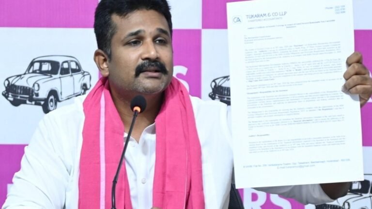 BRS expresses concern over ‘freezing’ of land for government to get ₹10,000 crore
