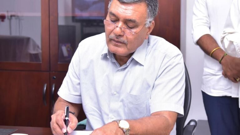 Dinesh Kumar takes over as the 12th President of the PRC