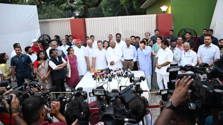 CEC protests LIVE: Rahul Gandhi vows to bring those who ‘destroyed the constitution’ to justice