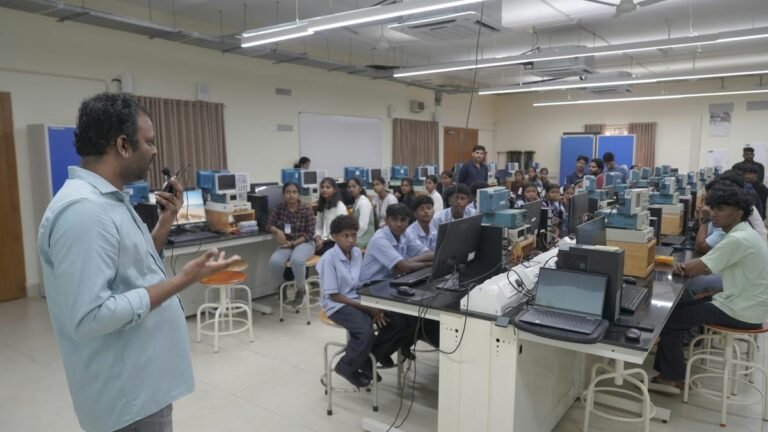 IIT Palakkad is organizing a practical electrical workshop for the students of the school