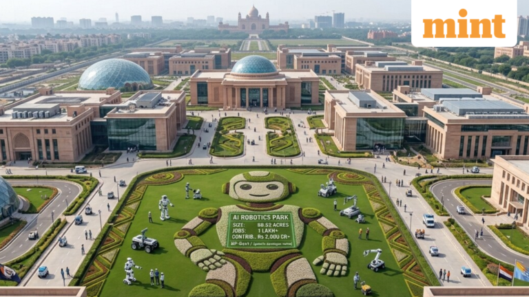 UP clears 69.52 acres of AI, a robotics park in Greater Noida; 1,000 jobs, expected annual economic contribution of ₹2,000 | Today’s news