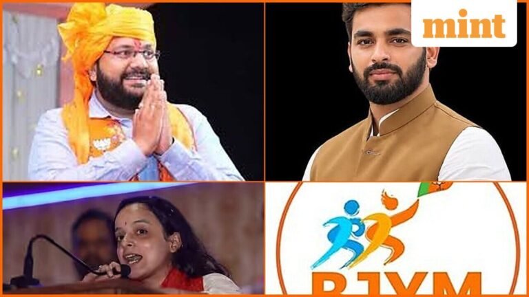 J&K MLA Shagun Parihar, Gujarat MP Hemang Joshi, UP’s Nikhil Tiwari: Who are the big names in BJP’s new youth wing team? | Today’s news