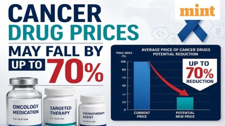 Cancer drug prices may drop by up to 70% from November 9 — What to know | Today’s news