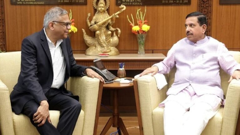 Tata Sons Chairman N Chandrasekaran Meets Pralhad Joshi: What They Discussed | Today’s news