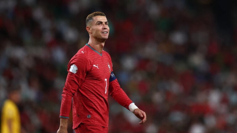 Cristiano Ronaldo, who has been suspended from the Portugal team, claims he is the best in history