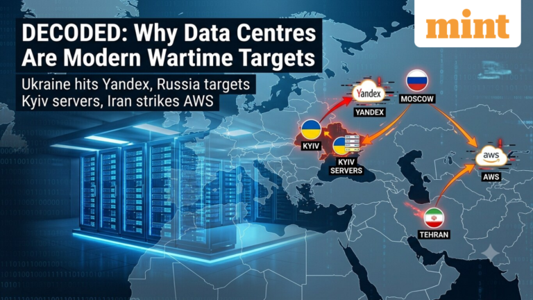 Decoded: Why Are Data Centers Modern War Targets? Ukraine attacks Yandex, Russia attacks Kiev servers, Iran attacks AWS | Today’s news