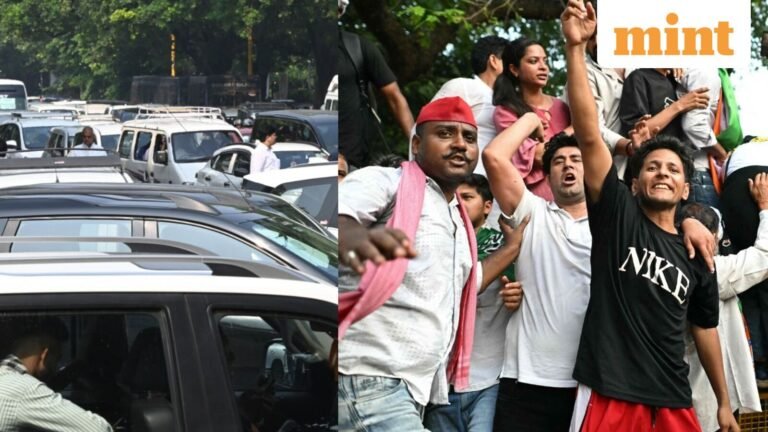 Delhi protests: Traffic curbs and routes to avoid commuting to know before you head out today | Today’s news