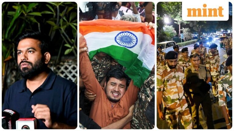 CJP Protest Today LIVE: Security tightened, Central Park Connaught Place closed; Dipke “under constant surveillance” | Today’s news