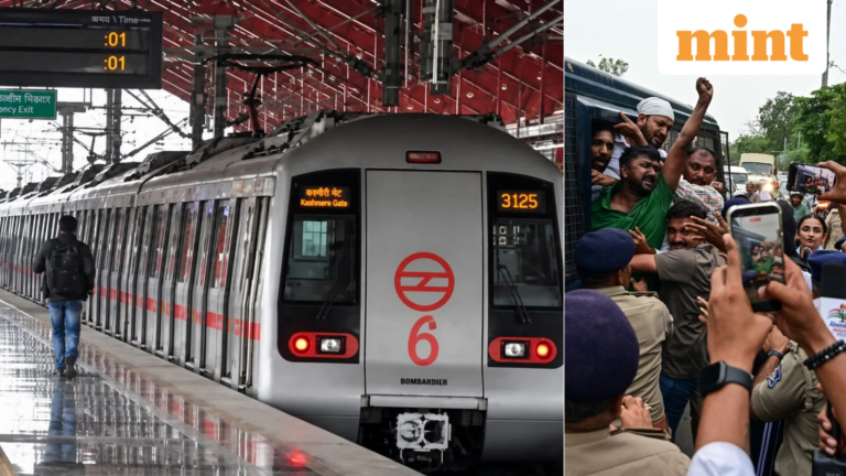 CJP October 10 Delhi protest news: Here is the full list of metro stations closed in Delhi ahead of the anti-CEC protest | Today’s news