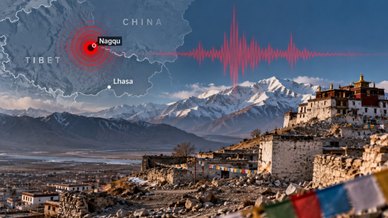 Earthquake today: Magnitude 7 quake hits Tibet, China, epicenter near Nagqu | Today’s news