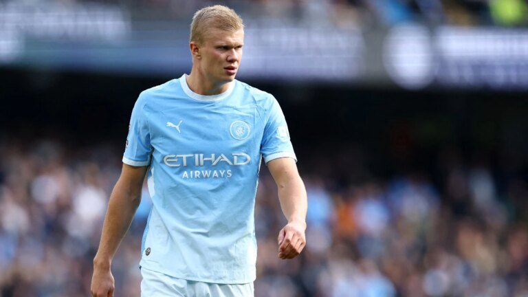 Erling Haaland is urging Man City fans to stick together ahead of the game at Anfield