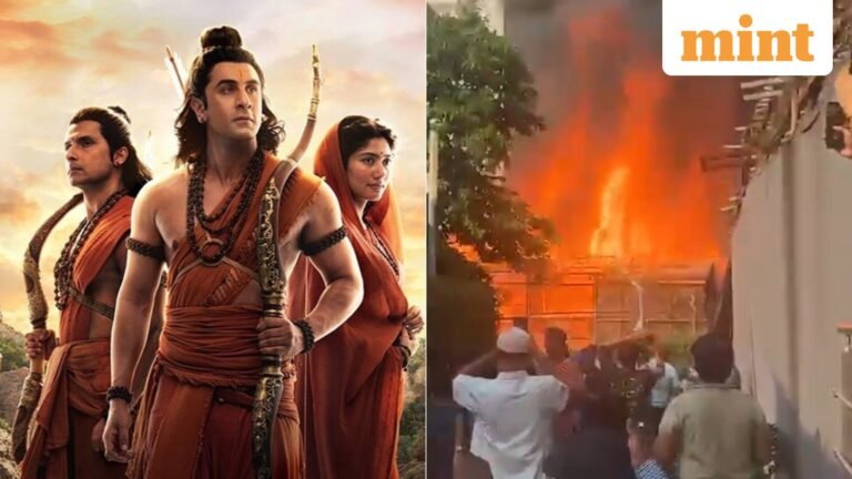Fire breaks out near Ranbir Kapoor’s Ramayana in Mumbai, no injuries reported due to safety concerns | Today’s news