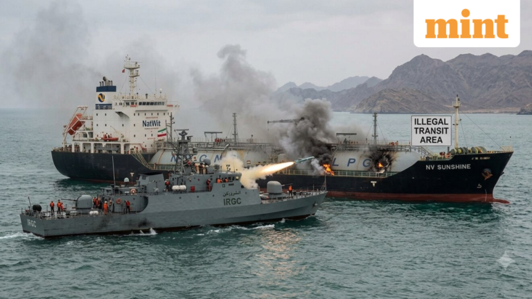 Iran claims it attacked an LPG tanker flying an “illegal route” via Hormuz | Today’s news