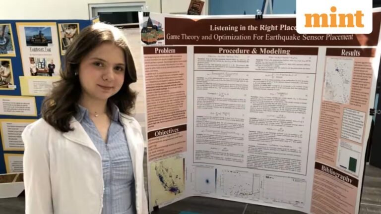 Who is Isabel Rossi? 14-Year-Old Virginia Student Creates Earthquake Sensors; bags a place in the top American scientific challenges | Today’s news