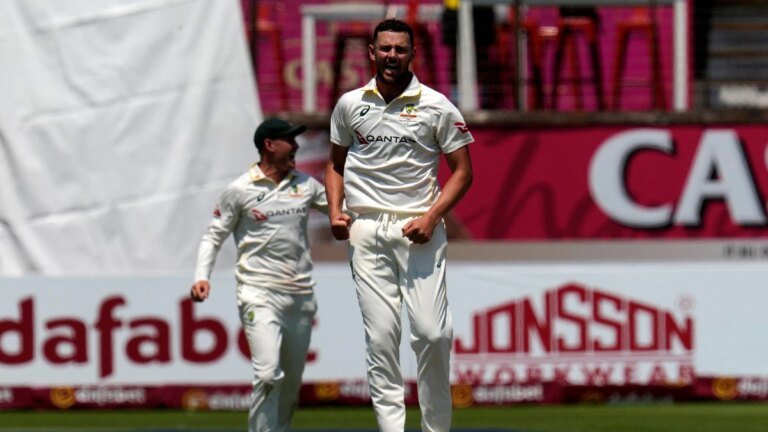 SA vs AUS: Hazlewood blasts South Africa, hands Bavuma first Test loss as captain