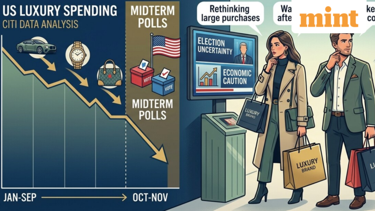 US luxury spending falls ahead of US midterm surveys: What Citi data says affluent shoppers are wary | Today’s news
