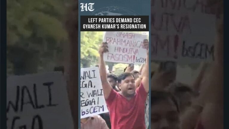 Protest against CEC Gyanesh Kumar: Imran Khan detained in Mumbai; Prakash Raj says “Frands how long will you stop the river” | Today’s news