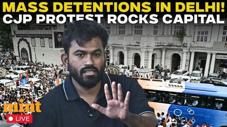 Jantar Mantar protest: Top leaders including Abhijeet Dipke detained in Delhi, CJP says nationwide agitation to continue | Today’s news