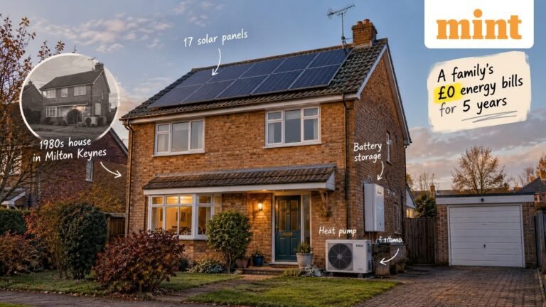 British family turns 1980s home into a mini power station to ensure five years of no energy bills | Today’s news