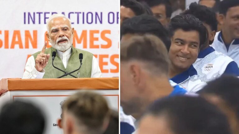 Watch: Vaibhav Sooryavanshi’s unmissable reaction after PM Modi’s odd remark