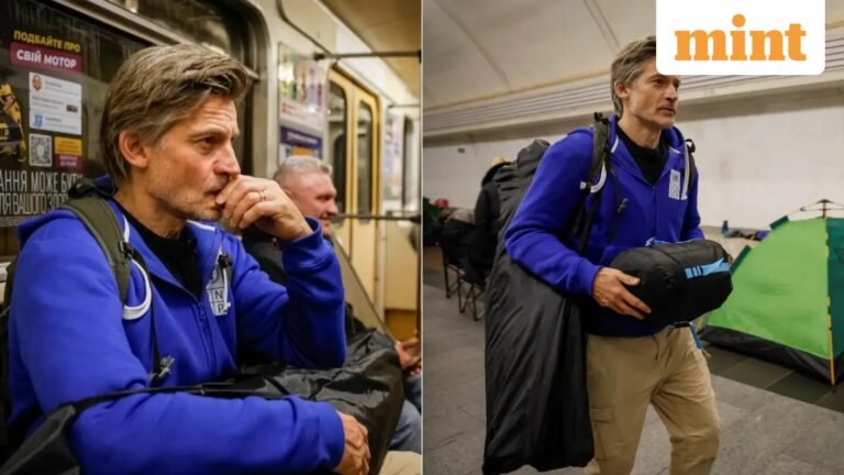 Game of Thrones star Nikolaj Coster-Waldau spends night in Kiev subway shelter amid threats of Russian airstrikes | Photos | Today’s news